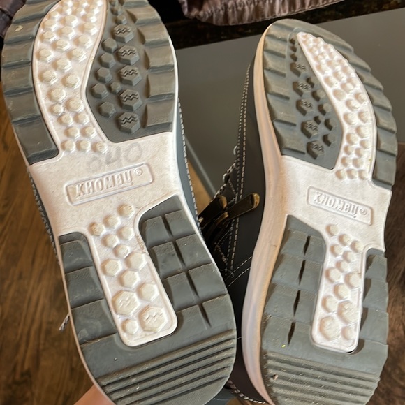 Khombu Waterproof Lace-up Ankle Boots Gray - Picture 9 of 10